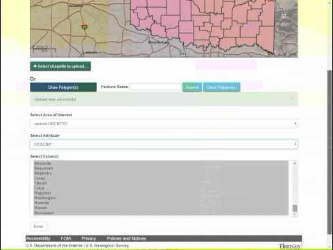 Using the USGS Geo Data Portal