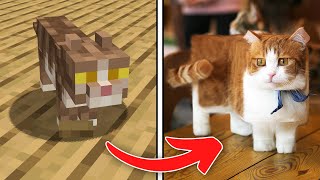 34 Minecraft ITEMS VS VIDA REAL