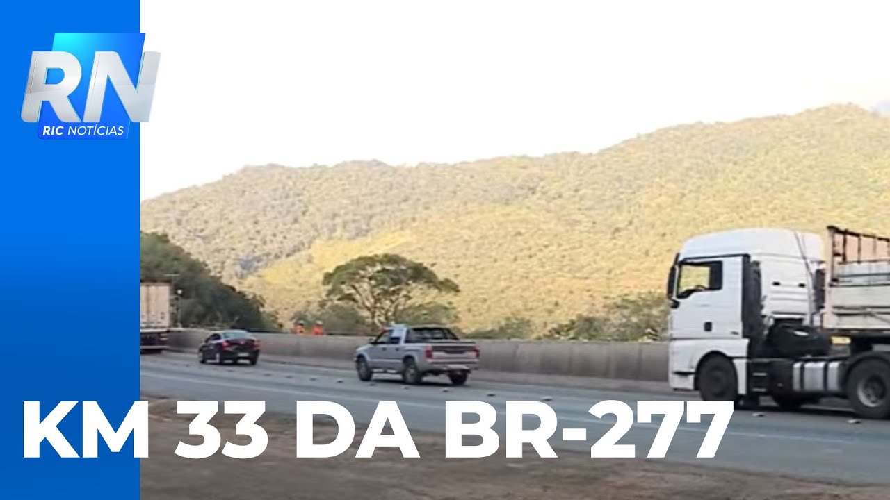 BR-277 entre CURITIBA e LITORAL  O que está ACONTECENDO com essa RODOVIA?  