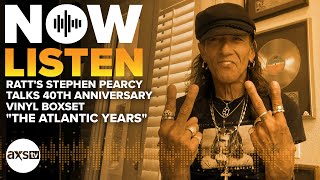 Ratt's Stephen Pearcy Talks 40th Anniversary Vinyl Boxset 'The Atlantic Years' | Now Listen