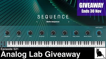 Arturia Analog Lab #Giveaway and Demo!