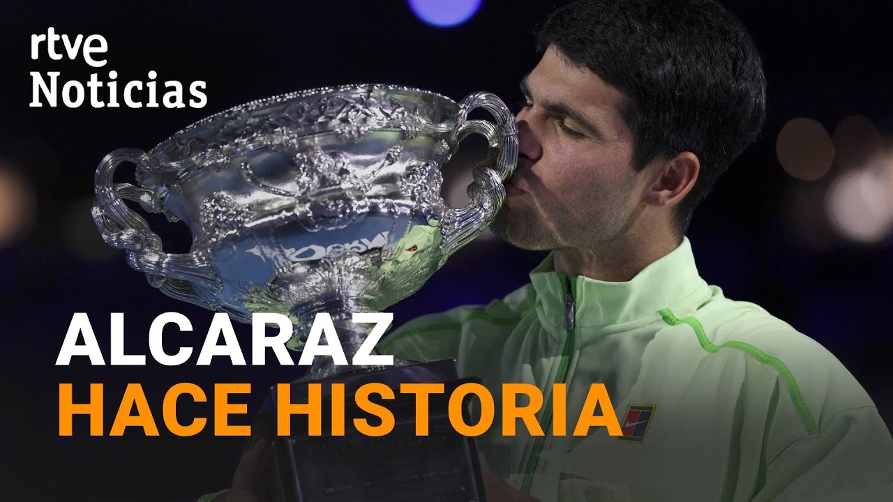 ALCARAZ GANA EL OPEN DE AUSTRALIA tras derrotar a DJOKOVIC | RTVE Noticias