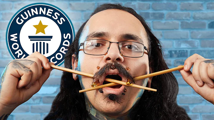 This Man Has 14 Face Tunnels - Guinness World Reco...