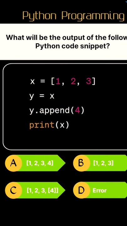 Append() method in Python || Python Interview Question #shorts #python ...