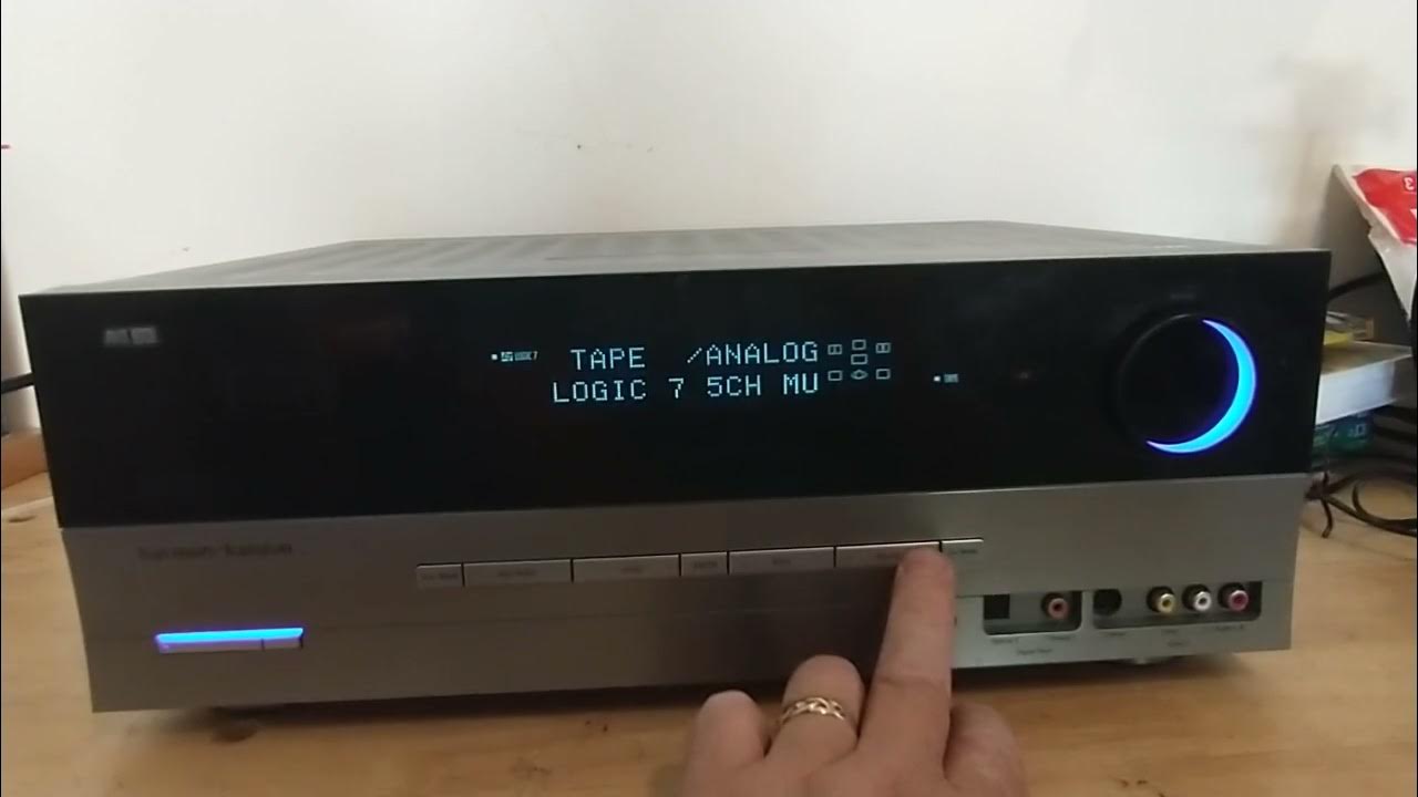 Harmon Kardon AVR 146 5.1 Channel Receiver YouTube
