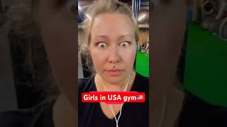 👯‍♀️Girls in USA gym🇺🇸💪🏼 #funny #humor  #gymlife