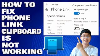 How To Fix Phone Link Clipboard Is Not Working on Windows 10