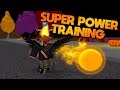 Playing SUPER POWER TRAINING SIMULATOR for the first time! | ROBLOX Gameplay