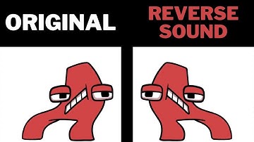 Alphabet Lore but Reverse Sound  Strange Sounds Part-1