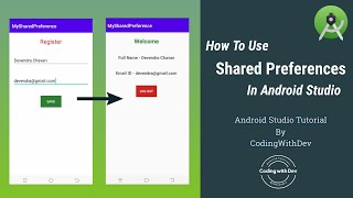 Android Sharedpreferences tutorial | how to use shared preferences android studio |sharedpreferences screenshot 5