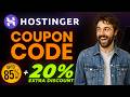 Hostinger Coupon Code – Hostinger Review | Best Web Hosting with Hostinger Website Builder