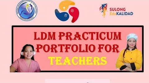 LDM Practicum Portfolio for Teachers