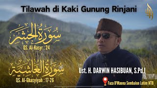 Tilawah alquran di kaki gunung RINJANI H Darwin Hasibuan