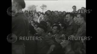 1944 Empire and British Army forces land at base in Burma and prepare for Maungdaw operation