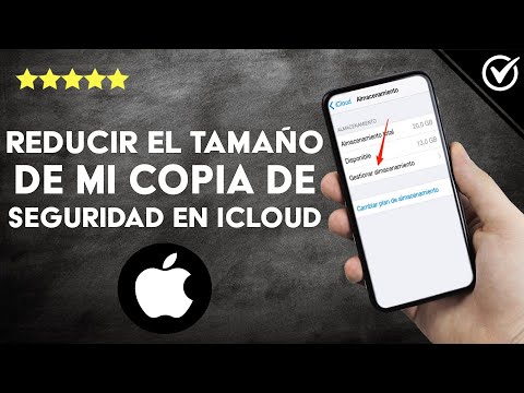 Cómo reducir el tamaño de mi &#039;Copia de seguridad&#039; de iPhone en ICLOUD