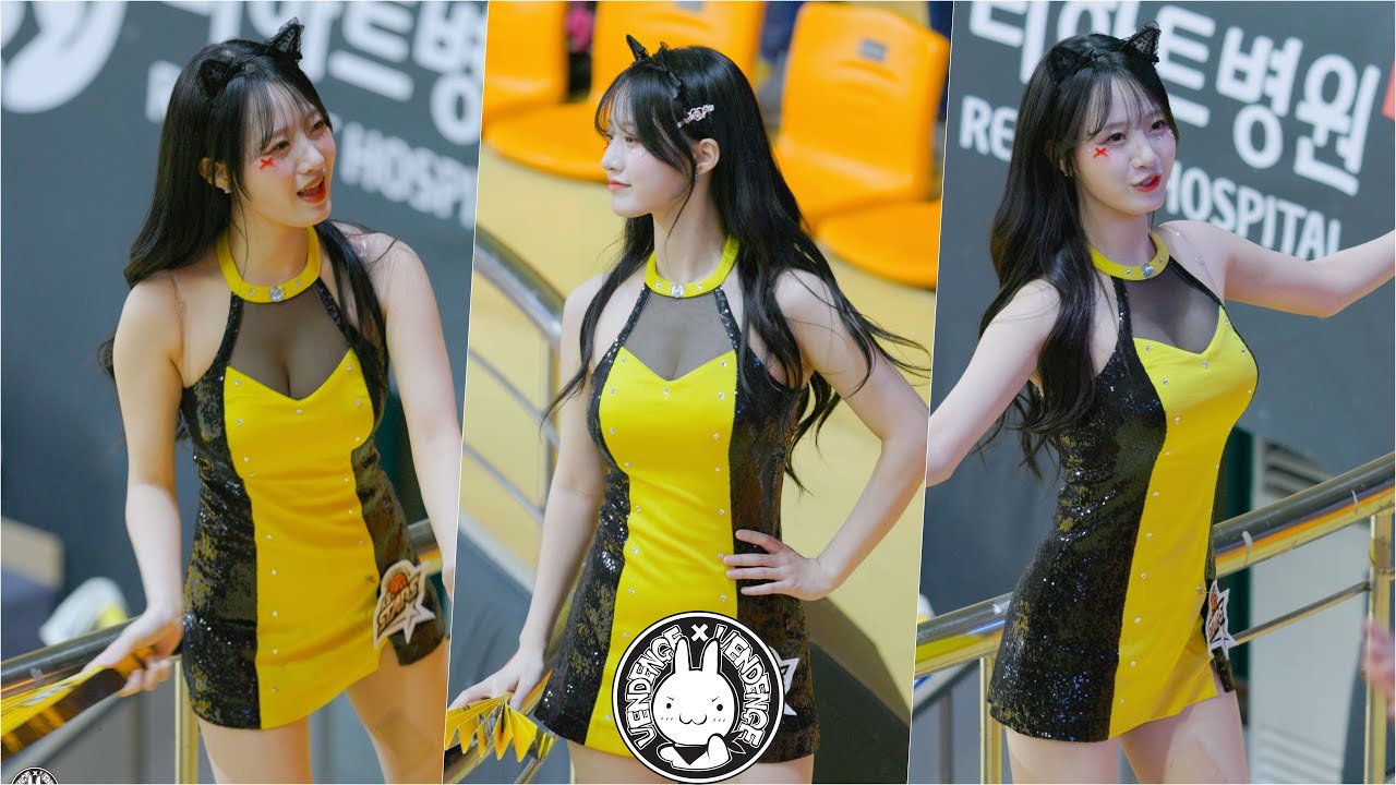 [4K] 251129 치어리더 정설아 직캠 '응원 리액션 모음' Jung Seola Fancam @KB손해보험 남자배구  By 벤뎅이