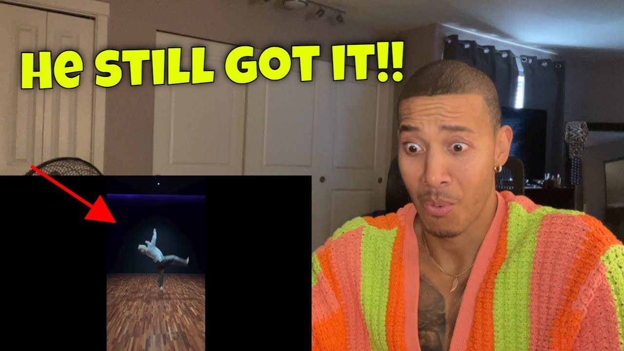 Reacting to JIMIN Dancing on “STUCK WITH YOU” Instagram