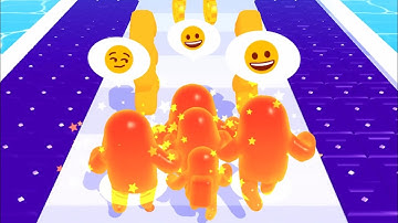 Join Blob Clash 3D : All Levels Gameplay Android, iOS New Update (Level 121-126)