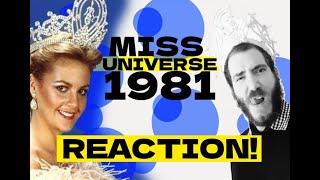 Miss Universe 1981 - Reaction!