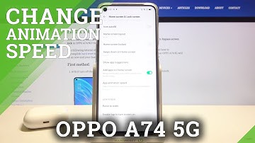 How to Change Animation Speed in OPPO A74 5G – Change Animation Scale