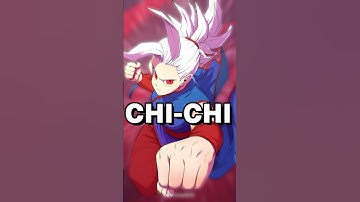 Chi Chi is a SAIYAN?! | Dragon Ball Super #shorts