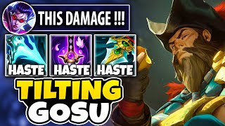 Rank 1 Gangplank Plays Like An Absolute Villain vs Gosu (Max Haste)