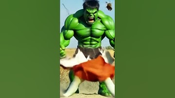 SQUID GAME Doll Turns into SCARY MONSTER HULK! 😱💥 #squidgamchallenge