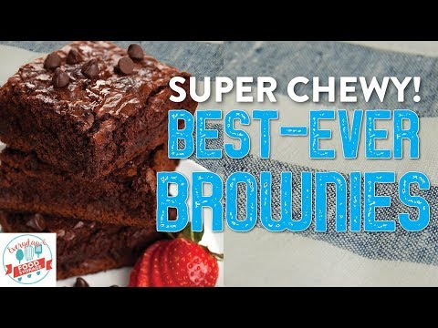 Best-Ever Homemade Brownie Recipe (Super Chewy & Fudgy!)
