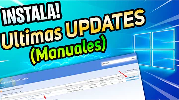 ¿Cómo puedo actualizar Windows manualmente?