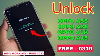 OPPO A5s Hard Reset || Oppo A5s, A3s, A1k, A15 Password Unlock (Without Pc 2023) Pattern Lock Remove