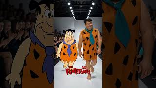 YABBA DABBA DOO! 🎉🦴🚗🦕 This is how The Flintstones would look in real life 😉#cartoonnetwork  #cartoon