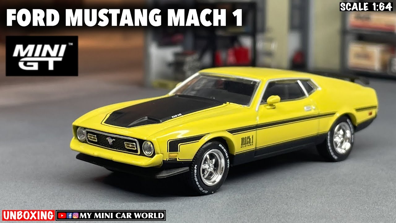 MY MINI CAR WORLD』UNBOXING MINI GT 1/64 FORD MUSTANG MACH 1 - YouTube