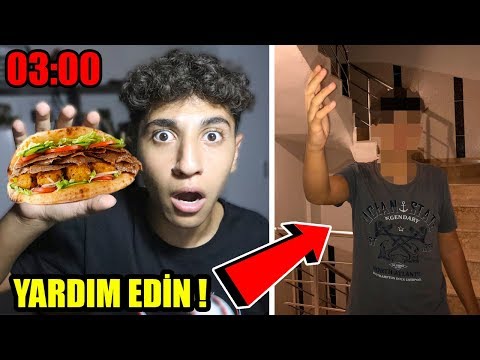 GECE 3'DE SAKIN DÖNER SİPARİŞ ETMEYİN! (YARDIM EDİN)