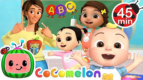 Preschool Learning at CoComelon School! | Learn Colors, ABCs & 123 | CoComelon Nursery Rhymes