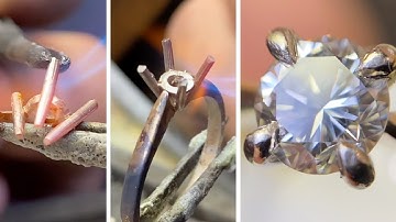 How to set any round faceted stone in prongs | JCA