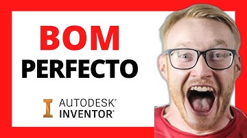 Crear y personalizar listado de materiales Autodesk Inventor 2023 | Bill of Material customized BOM
