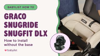 How To Install A Rear-Facing Infant Car Seat With A Seat Belt Graco Safety Tutorial