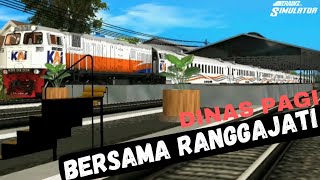 CABRIDECC206 DINAS KA RANGGAJATI KE STASIUN SURABAYA GUBENG || TRAINZ SIMULATOR ANDROID