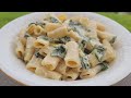 How To Make Regatoni With Spinach So Delicious ريجاتوني باستا بالسبانخ والكريمة والمذاق رهيب 