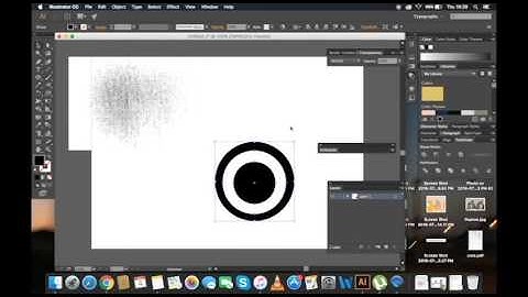 How To Add Texture In Adobe Illustrator Using Transparency Mask