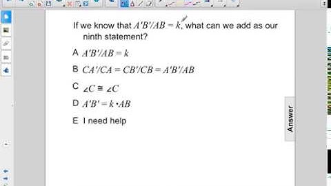 Geometry Transformations Released PARCC Q Q119