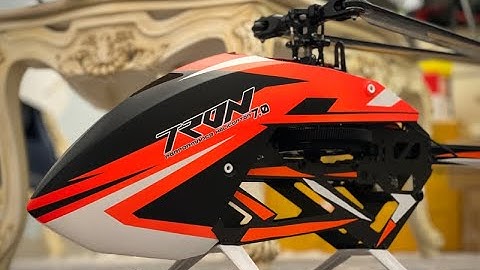 the maximum you can get from RC helicopter Tron 7.0 with Xnova motor , Tareq Alsaadi tron 7.0 heli