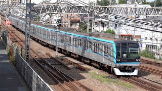 東京メトロ15000系　JR中央線（中野） /　Tokyo Metro 15000 series　JR Chūō Line　Nakano,Tokyo【でんしゃしん 動画】