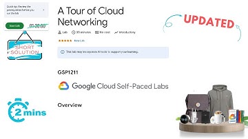 A Tour of Cloud Networking | #qwiklabs | #GSP1211