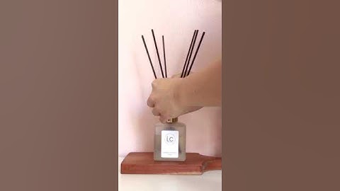 Minimalist Reed Diffuser for studying #shorts