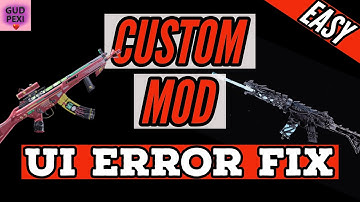 👍 UI ERROR FIX for CUSTOM MODS 👍 in COLD WARS! (FAST & EASY)