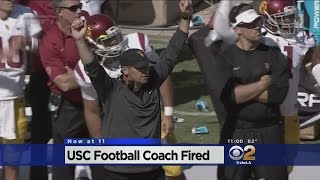 USC Head Football Coach Sarkisian Fired In Wake Of Alcohol Rumors