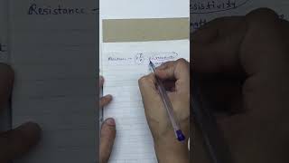 What is resistance andresistance and resistivity