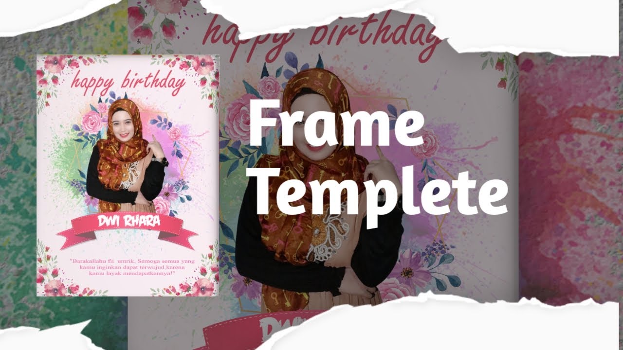 Frame template PSD || Free Download - YouTube