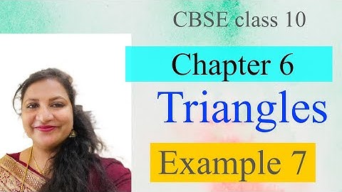 Chapter 6 Triangles Example 7 CBSE class 10 in Malayalam